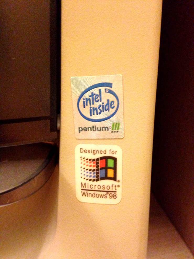 Oh yeah, PENTIUM 3 baby! A real screamin' machine!