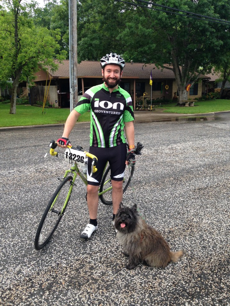 Me & Chainsaw after getting suited up in La Grange