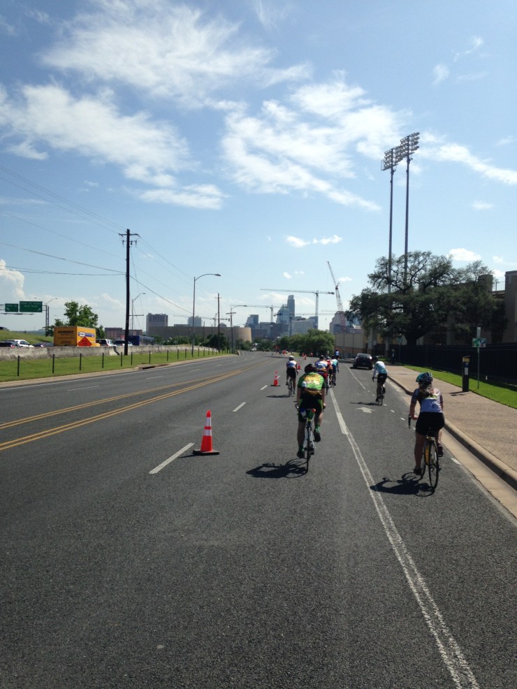 The Austin skyline appears. A fabulous site to see.