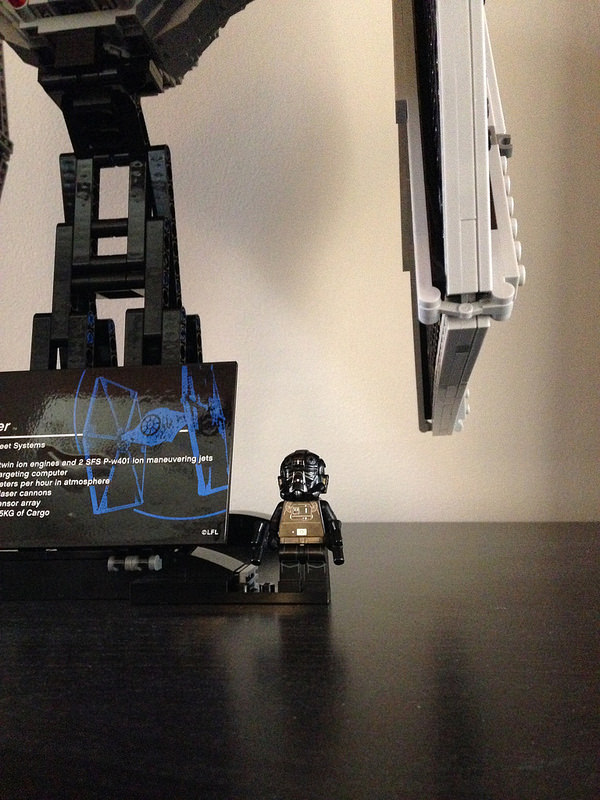 As you can see, like previous UCS ships, it's pretty good sized!